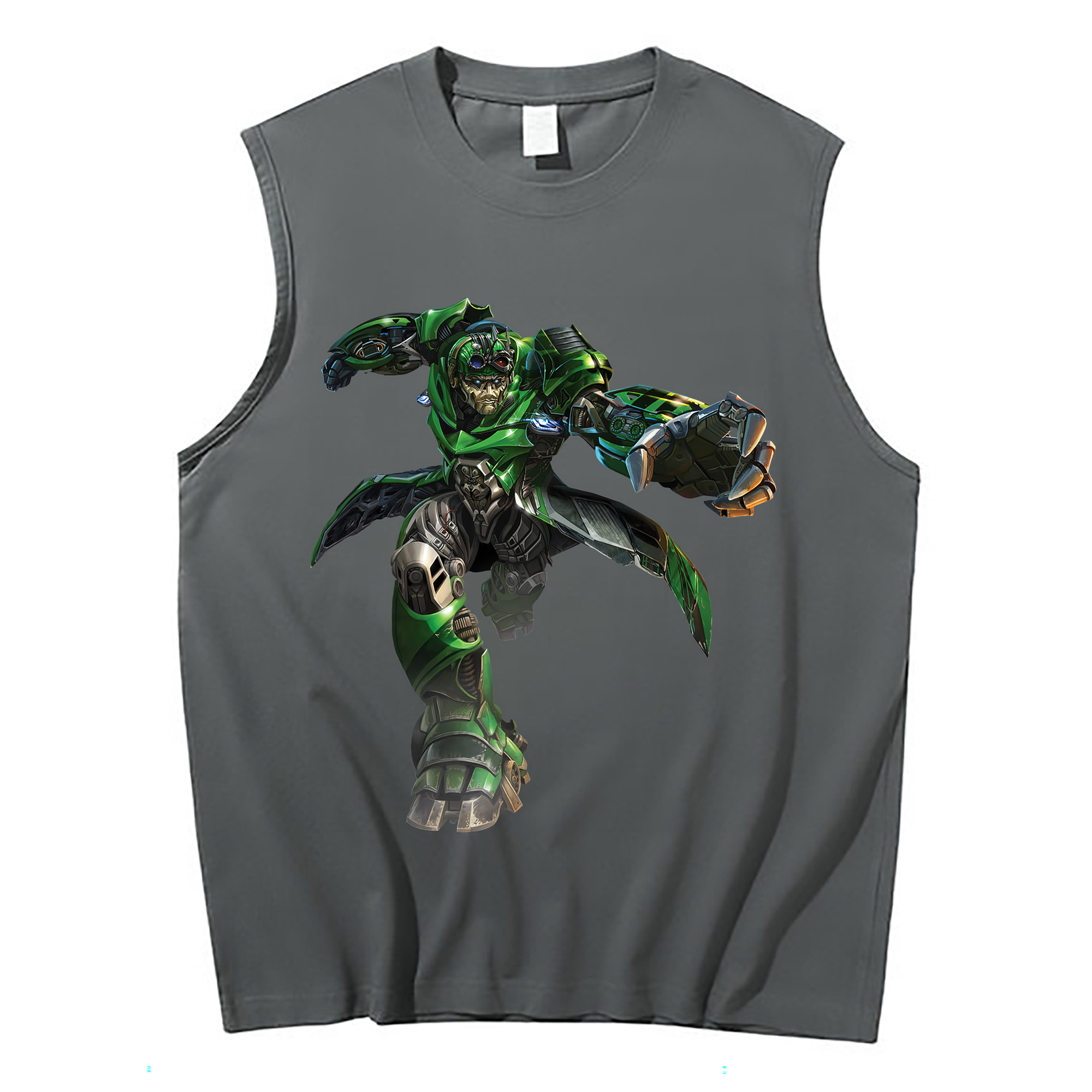 （画像用） Transformers トランスフォーマー コットン100％タンクトップ（フロントプリント）